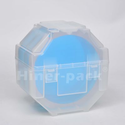 Hộp lưu trữ wafer bán thấm đen 25 khe cắm để xử lý wafer bán dẫn