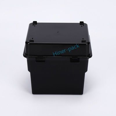 Mua Hắc ESD Wafer hộp vận chuyển 6 Inch Trình mang theo dọc cho phòng sạch online manufacture