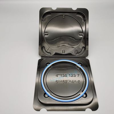 Mua OEM đơn Silicon Black Wafer Box Shipper Wafer Quá trình sản xuất online manufacture