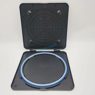 Mua 8 Inch Black Single Horizontal Wafer Shipper Match Hoop Ring Cho Si Wafer 1PCS online manufacture