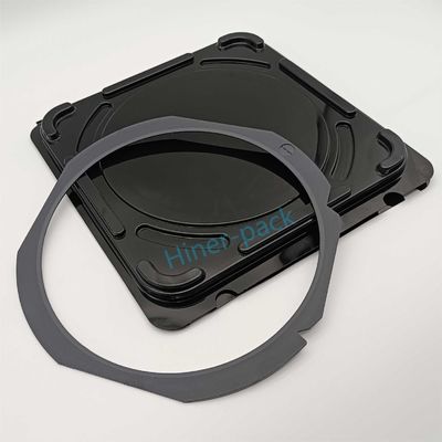 Mua HWS Silicon Wafer Frame Dicing Ring Vật liệu PPS đen cho người vận chuyển wafer online manufacture