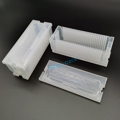 Mua Quảng trường PP vật liệu Wafer Carrier 2/3 Inch Series Wafer Shipping Box online manufacture