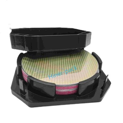 Mua Vật liệu PP dẫn điện Đen băng tải wafer ngang hộp chứa wafer 300mm online manufacture