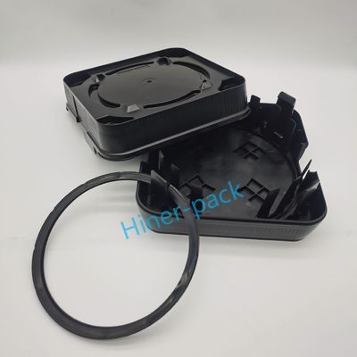 Mua Tấm wafer silicon thải ra thấp Máy vận chuyển khung wafer ngang 8 inch màu đen online manufacture
