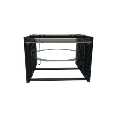 Mua 8 inch 25 khe cắm Black Metal Wafer Load Cassette với Ultra-High nhiệt độ kháng online manufacture