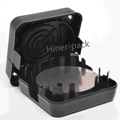 Mua 8 Inch Wafer Shipping Box Black Wafer Stack Boxes Antistatic Horizontal được sử dụng cho Wafer Fab online manufacture