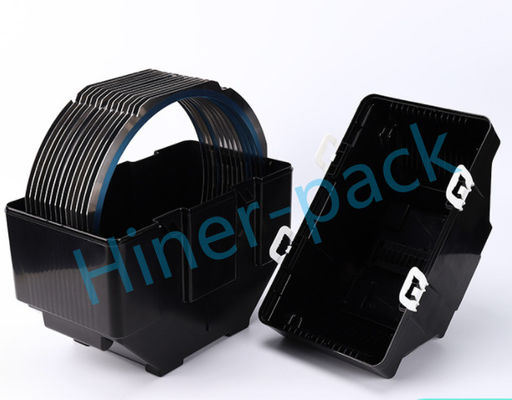 SGS phù hợp Wafer Flex Frame 12 inch 300mm vật liệu PP dẫn điện hộp lưu trữ Wafer