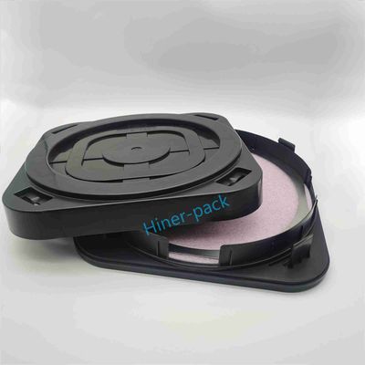 12 Inch Wafer ngang hộp vận chuyển Shipper Đen sử dụng trong Wafer Fab SGS phù hợp